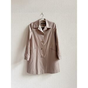 Lauren Ralph Lauren Single Breasted Trench Coat Size Small